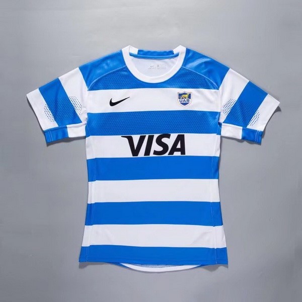 Camiseta Rugby Argentina Primera 2018 Azul Blanco